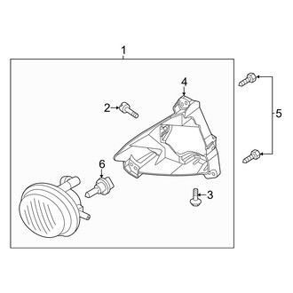 Mazda OE - Front Lamps - Fog Lamps