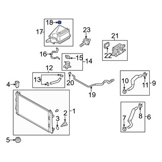 Mazda OE - Engine Coolant Reservoir