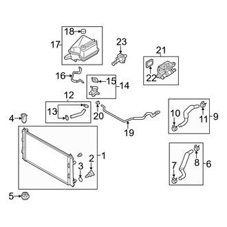 Mazda OE - Cooling - Radiator & Components