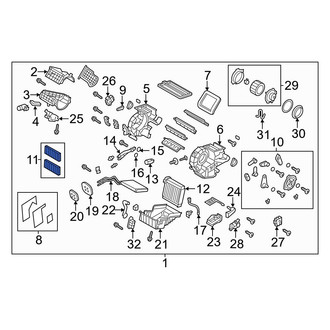 Mazda OE - Cabin Air Filter