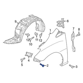 Mazda OE - Fender Support Bolt