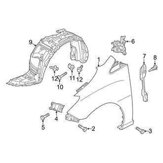 Mazda OE - Fender & Components
