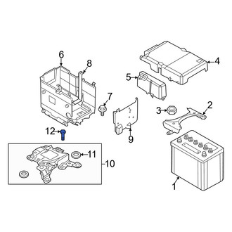 Mazda OE - Roof Panel Reinforcement Bolt