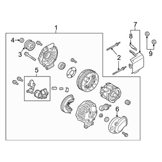 Mazda OE - Electrical - Alternator
