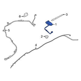 Mazda OE - Radio Antenna Base