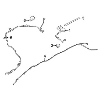 Mazda OE - Electrical - Antenna