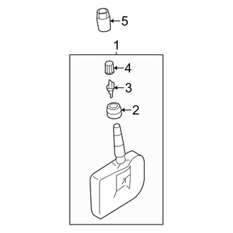 Mazda OE - Electrical - Tire Pressure Monitor Components (Grand Touring / Sport / Touring)