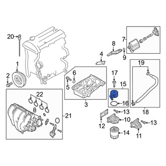 Mazda OE - Engine Oil Cooler