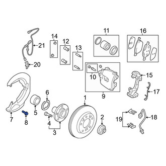 Mazda OE - Lower Transmission Oil Pan Bolt