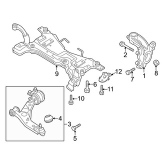 Mazda OE - Front Suspension - Suspension Components