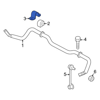 Mazda OE - Rear Suspension Stabilizer Bar Bracket