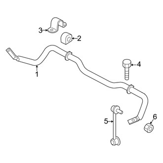 Mazda OE - Front Suspension - Stabilizer Bar & Components
