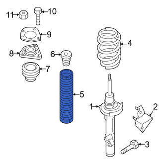 Mazda OE - Suspension Strut Bellows
