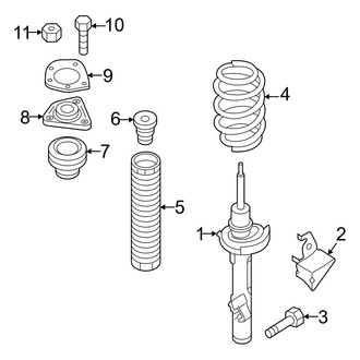 Mazda OE - Front Suspension - Struts & Components