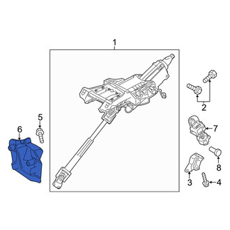 Mazda OE - Lower Steering Column Cover
