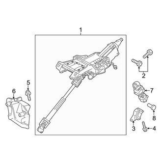 Mazda OE - Steering Column Assembly