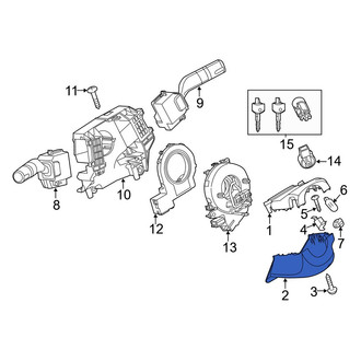 Mazda OE - Lower Steering Column Cover