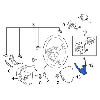 Mazda OE - Front Steering Wheel Trim