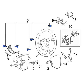 Mazda OE - Steering Wheel Screw