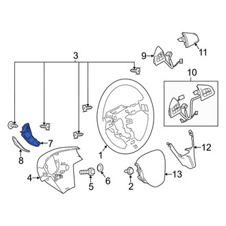 Mazda OE - Steering Wheel Radio Controls