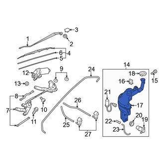 Mazda OE - Washer Fluid Reservoir
