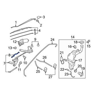 Mazda OE - Wiper Linkage