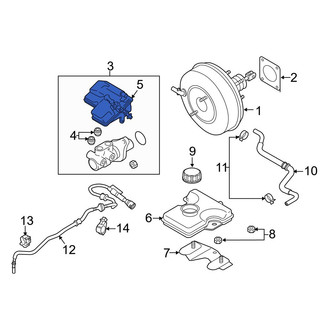 Mazda OE - Brake Master Cylinder Reservoir