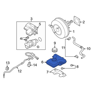 Mazda OE - Brake Master Cylinder Reservoir