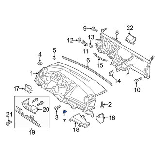 Mazda OE - Dashboard Air Vent