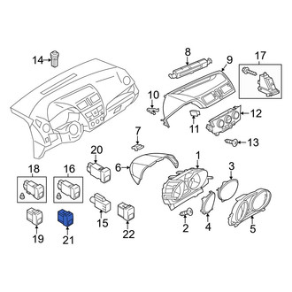 Mazda OE - Left Lower Instrument Panel Cover