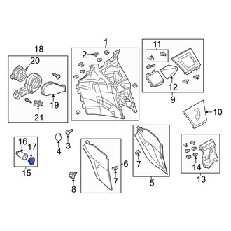 Mazda OE - 12 Volt Accessory Power Outlet Cover
