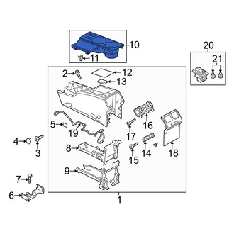 Mazda OE - Console Cup Holder