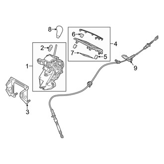 Mazda OE - Console - Shifter Trim (Automatic Tr)