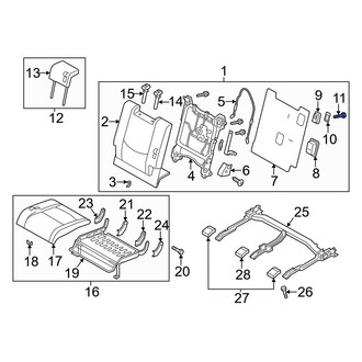 Mazda OE - Tie Down Hook Bolt