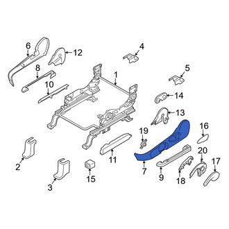 Mazda OE - Front Left Outer Seat Trim Panel