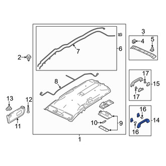 Mazda OE - Front Interior Grab Bar