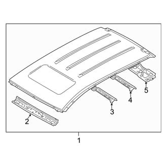 Mazda OE - Roof & Components (With Sunroof)