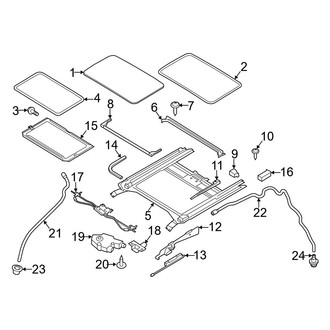 Mazda OE - Roof - Sunroof (With Sunroof)