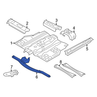 Mazda OE - Front Floor Pan Crossmember