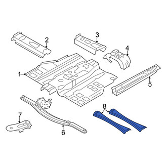 Mazda OE - Floor Pan Reinforcement