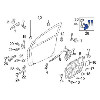 Mazda OE - Door Lock Cylinder