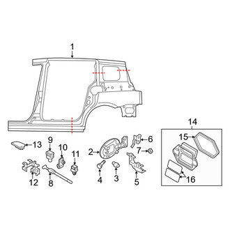Mazda OE - Quarter Panel - Side Panel & Components