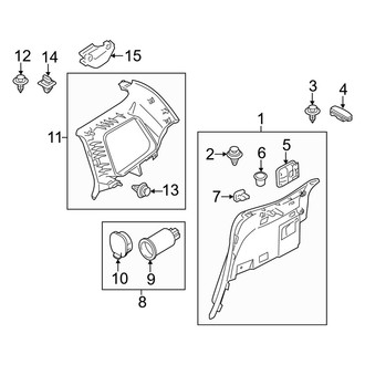 Mazda OE - Quarter Panel - Interior Trim