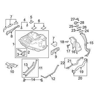 Mazda OE - Fuel System Components (Tank & Components)