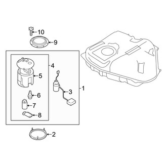 Mazda OE - Fuel System - Fuel Pump
