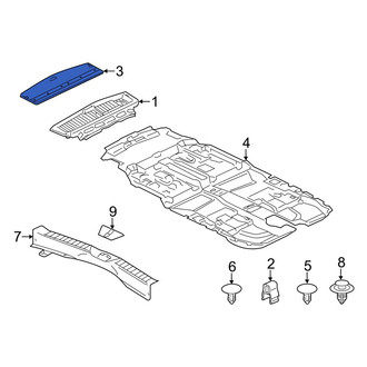 Mazda OE - Rear Trunk Trim Panel