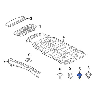 Mazda OE - Floor Mat Clip