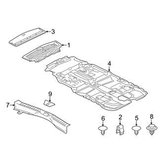 Mazda OE - Rear Body & Floor - Interior Trim