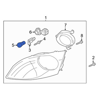Mazda OE - Rear Turn Signal Light Bulb