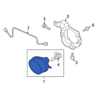 Mazda OE - Front Left Fog Light